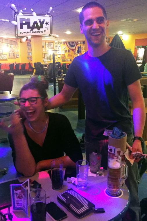 Schrottwichtel-Bowling im PLAY Bowling