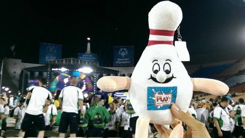 Lotte Pin ist überall dabei.