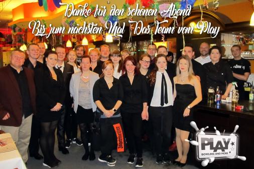 Silvesterparty im PLAY Bowling