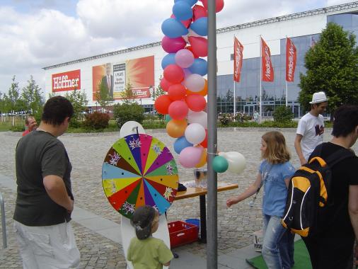 Unser Glücksrad