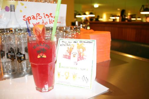 Leckere Cocktails gab es und...