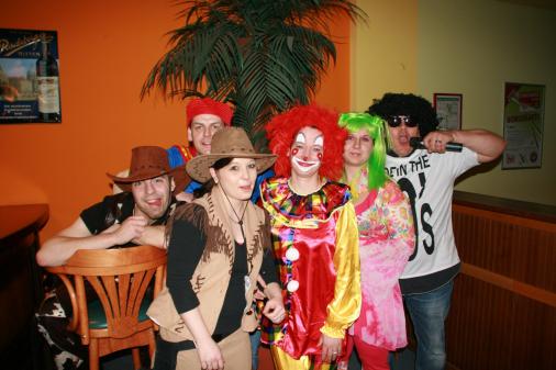 Das Playteam hatte beim Verkleiden sehr viel spaß.