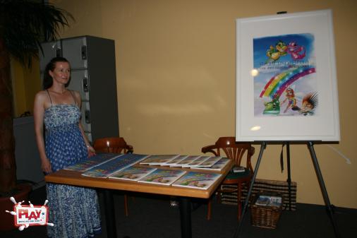 Das Drachenpärchen Blubi und Bella wurde vorgestellt und wir konnten in die geheimnisvolle Welt dieser Beiden eintauchen.