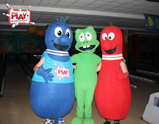 Porti vom Playport war auch da und hatte mit Petra und Peter Pin viel Spaß.