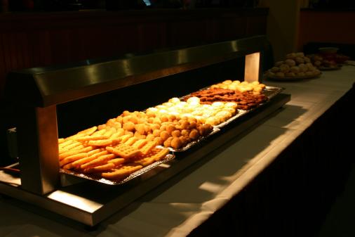 Zur Stärkung gab es ein leckeres Fingerfoodbuffet.