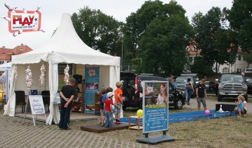 Unser Stand war bei groß und klein beliebt.