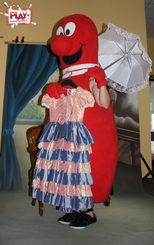 Auch Fotos im Retro-Stil wurden geschossen, nicht nur Petra Pin ...