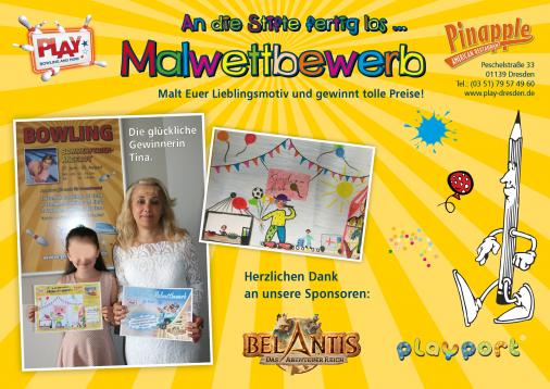 Gewinnerin des Malwettbewerbs