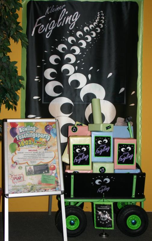 Unser Gewinn zum Faschingsbowling.